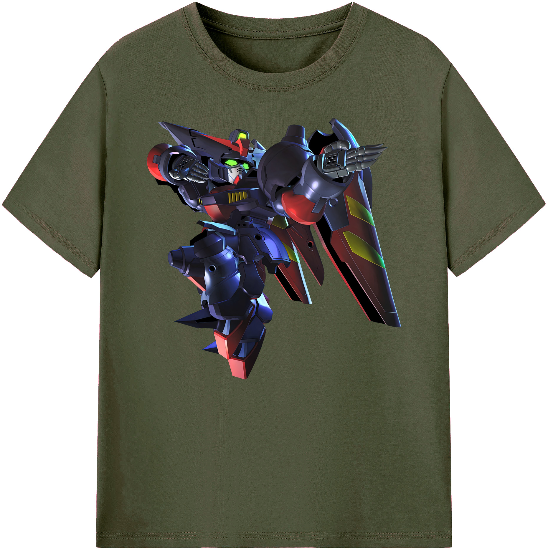 （画像用） 機動戦士ガンダム Mobile Suit Gundam 綿100％ メンズ半袖Tシャツ｜肌触りやわらか＆通気性